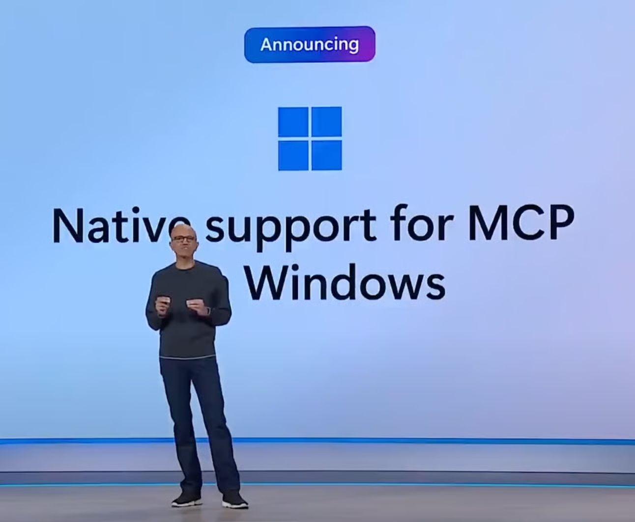 Windows MCP support announcement